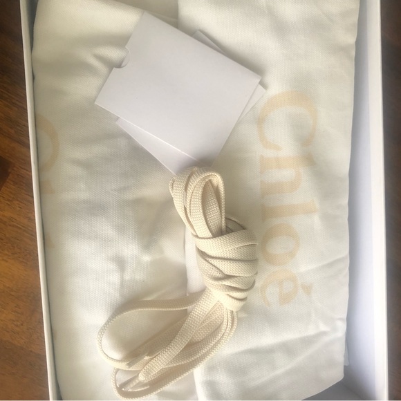 NIB $595 Chloé Franckie Low Top Sneaker (Women) in size 37! - Picture 16 of 16